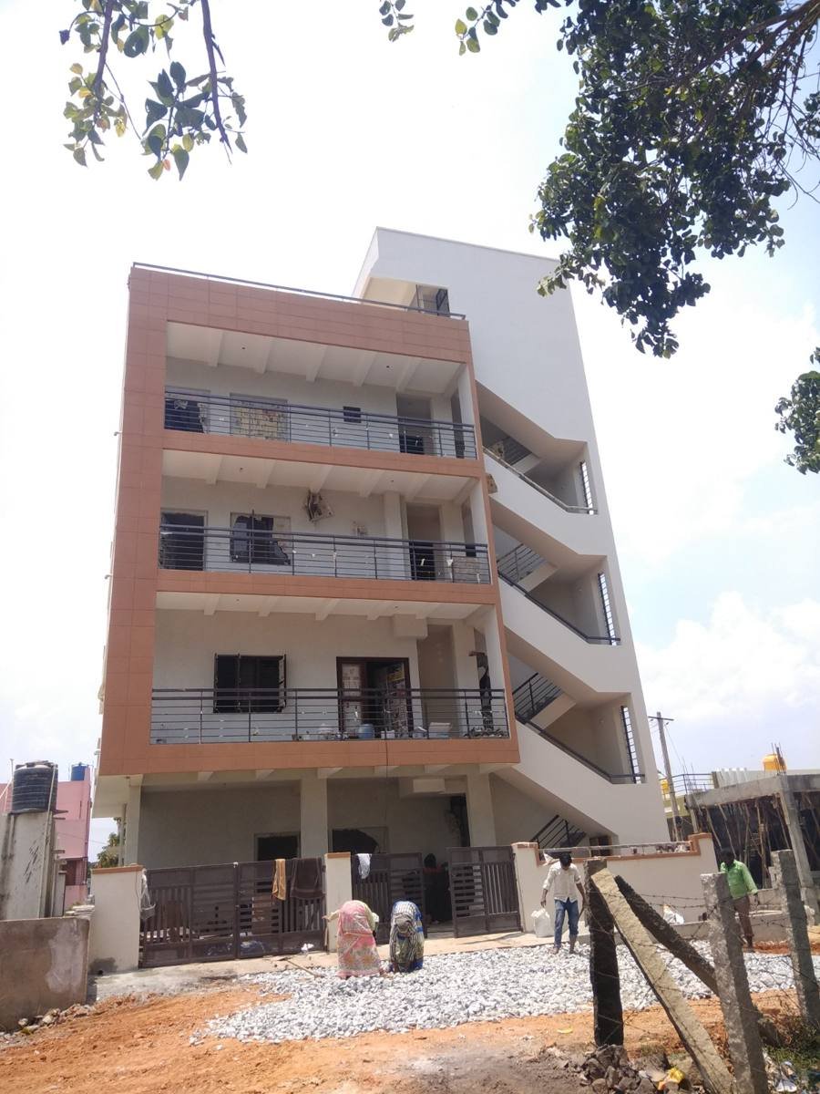 Apartment block under construction